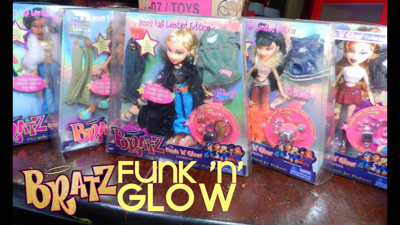 Bratz Funk 'N' Glow 2002 dolls! (Throwback Thursday Review)