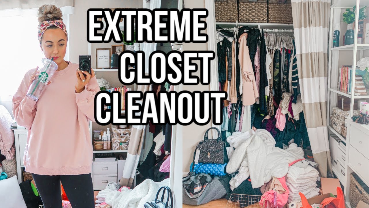 Closet Organization | *extreme* Spring Cleaning Clothing Declutter