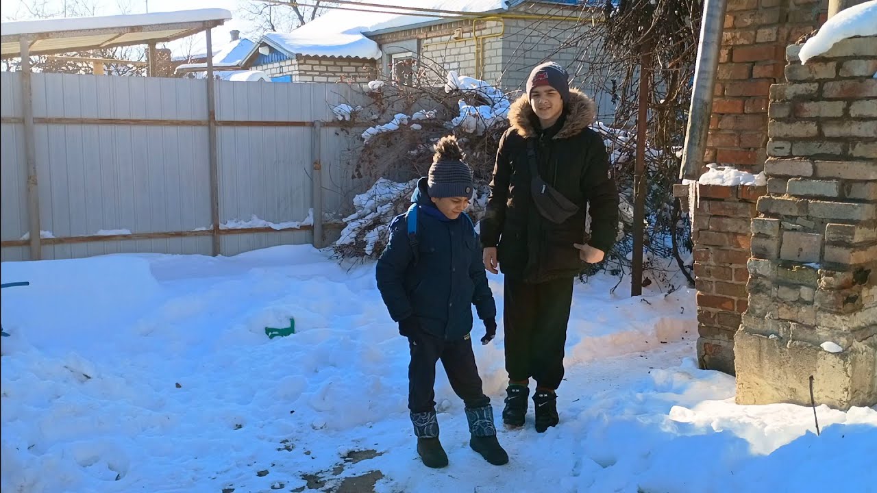 Vlog 19.01.2026 Уборка на кухне/Гороховый суп/Вова и Дима ушли в магазин/Мыши в доме 