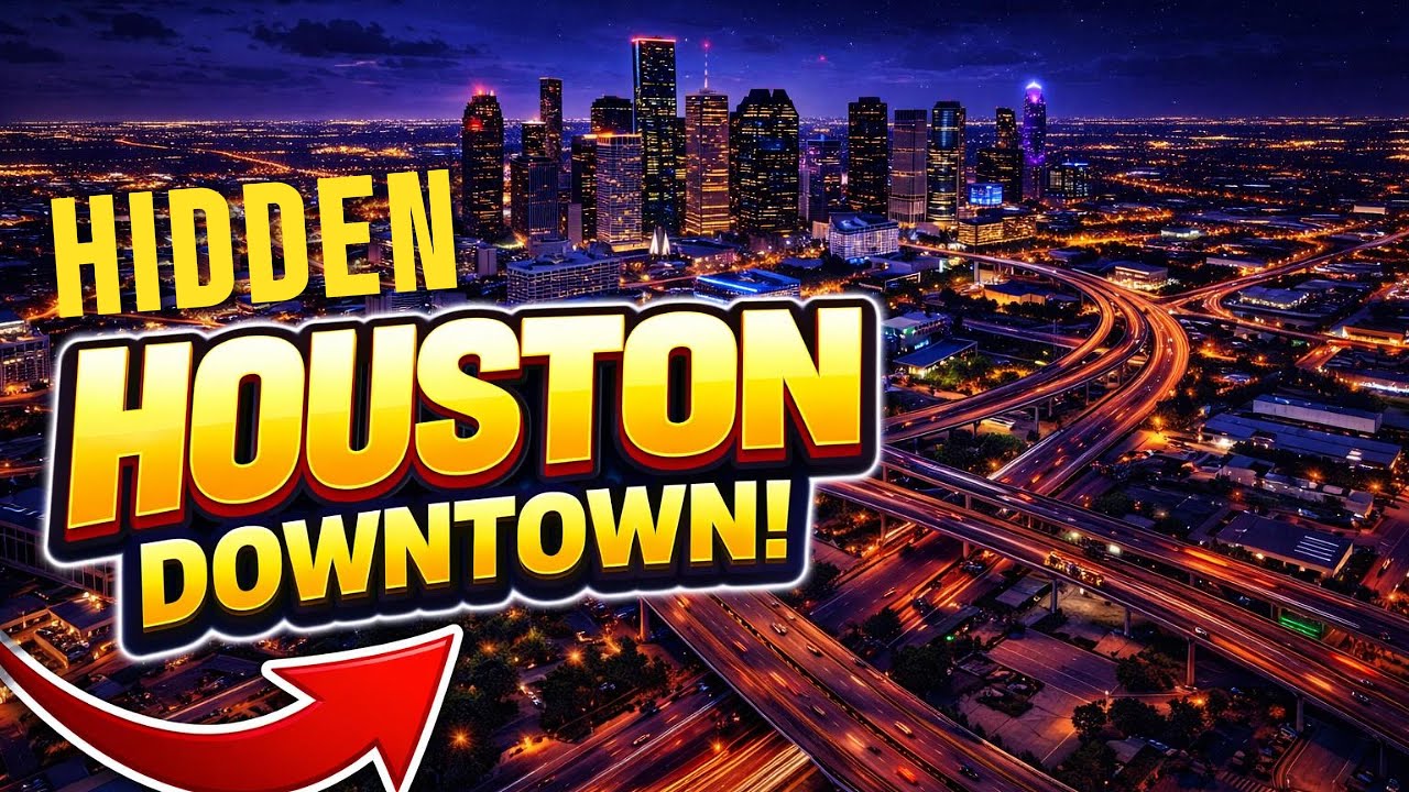 Walking All Over Downtown Houston at Night 🇺🇸|Nightlife & Hidden Spots |Travel Vlog| One World Vlogs