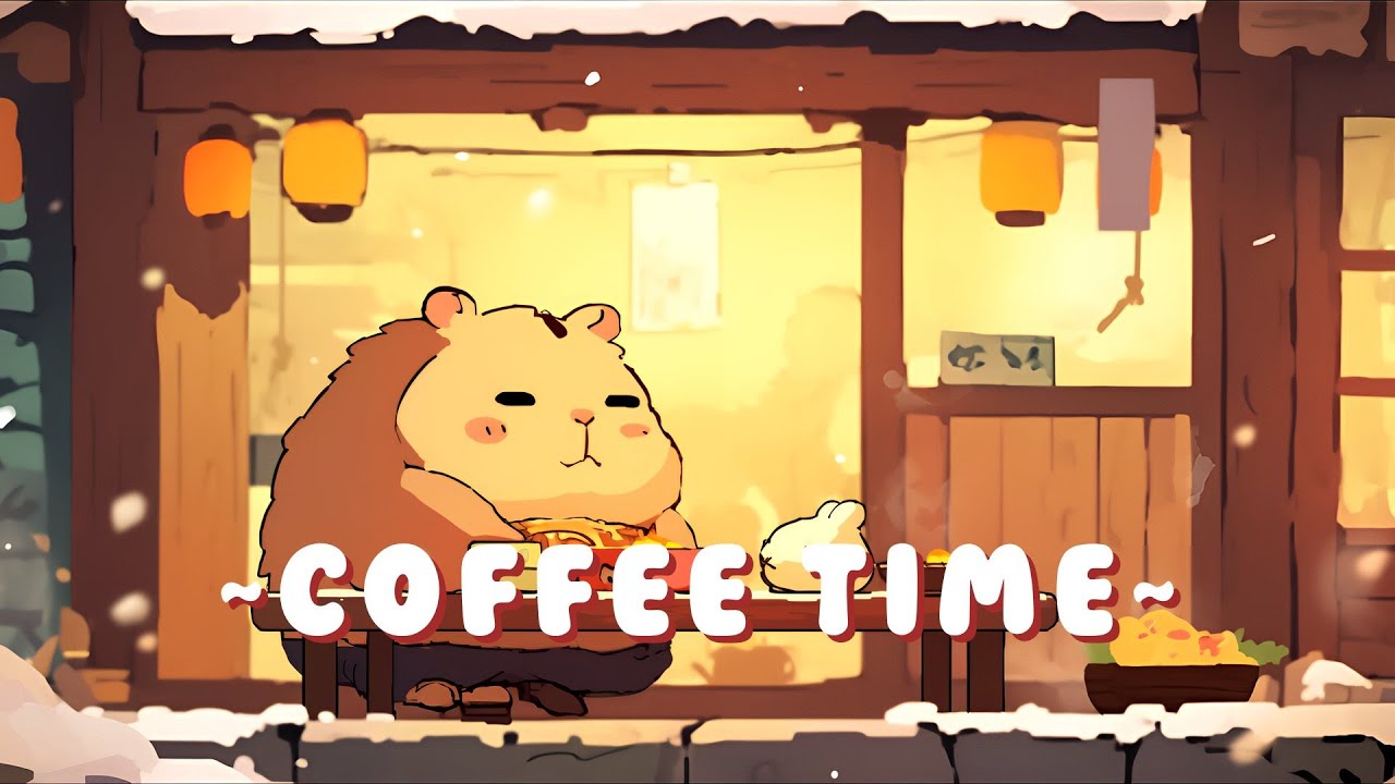 24/7 Capybara Lofi Beats | Lofi Hip Hop for Studying 🦫 🎵 🌙