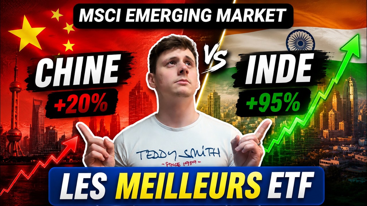 Comment investir dans les pays émergents en 2026 ? (ETF Chine, Inde, EM )