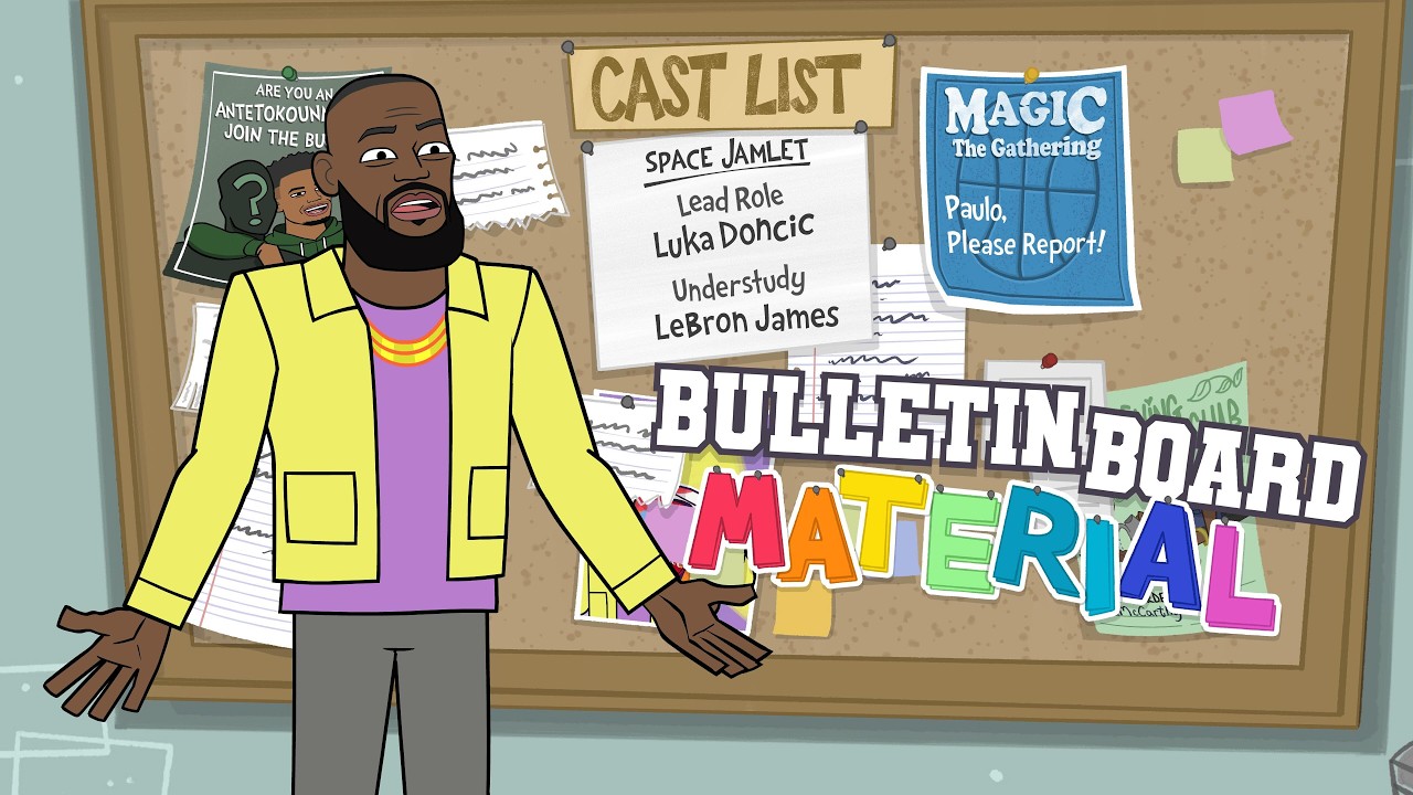 LeBron James and Luka Doncic Changing Roles This Season | Bulletin Board Material, Ep. 4