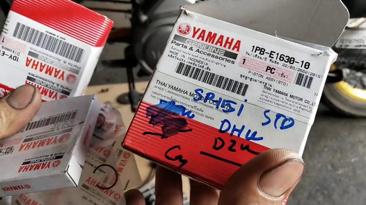 ประกอบชุดฝาสูบเสื้อสูบ Yamaha Spark 115 i ครับ