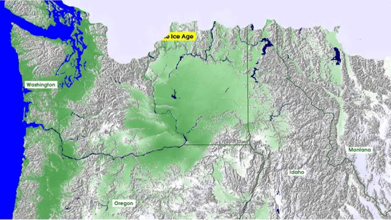 Missoula Floods Video | Illustration of an 