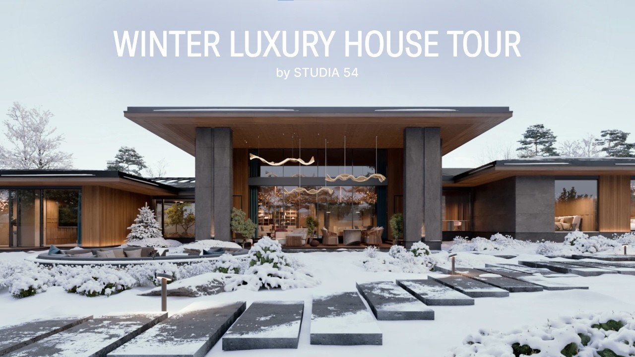 INSIDE MODERN WINTER ARCHITECTURE | TOP 6 luxury projects by Studia 54