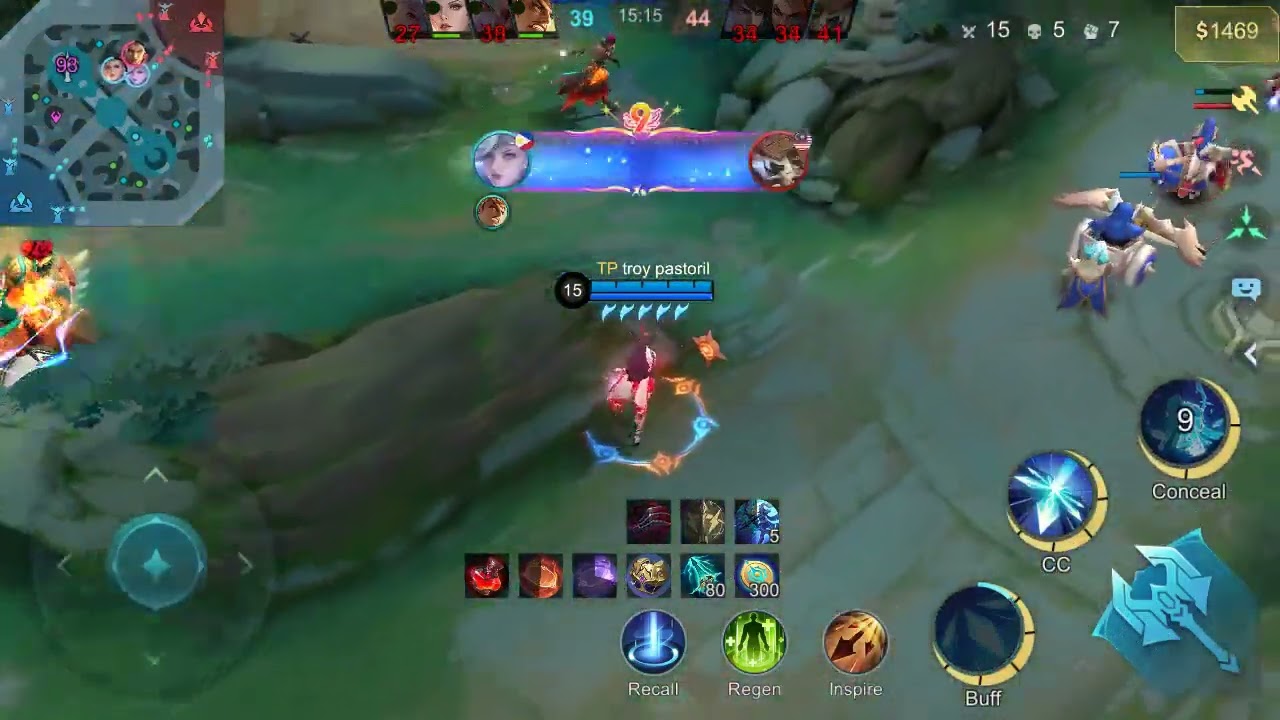 Mobile Legends: bang bang using Miya #highlights godlike