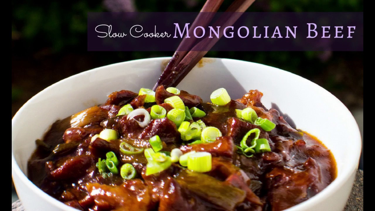 Slow Cooker Mongolian Beef | Bake It With Love