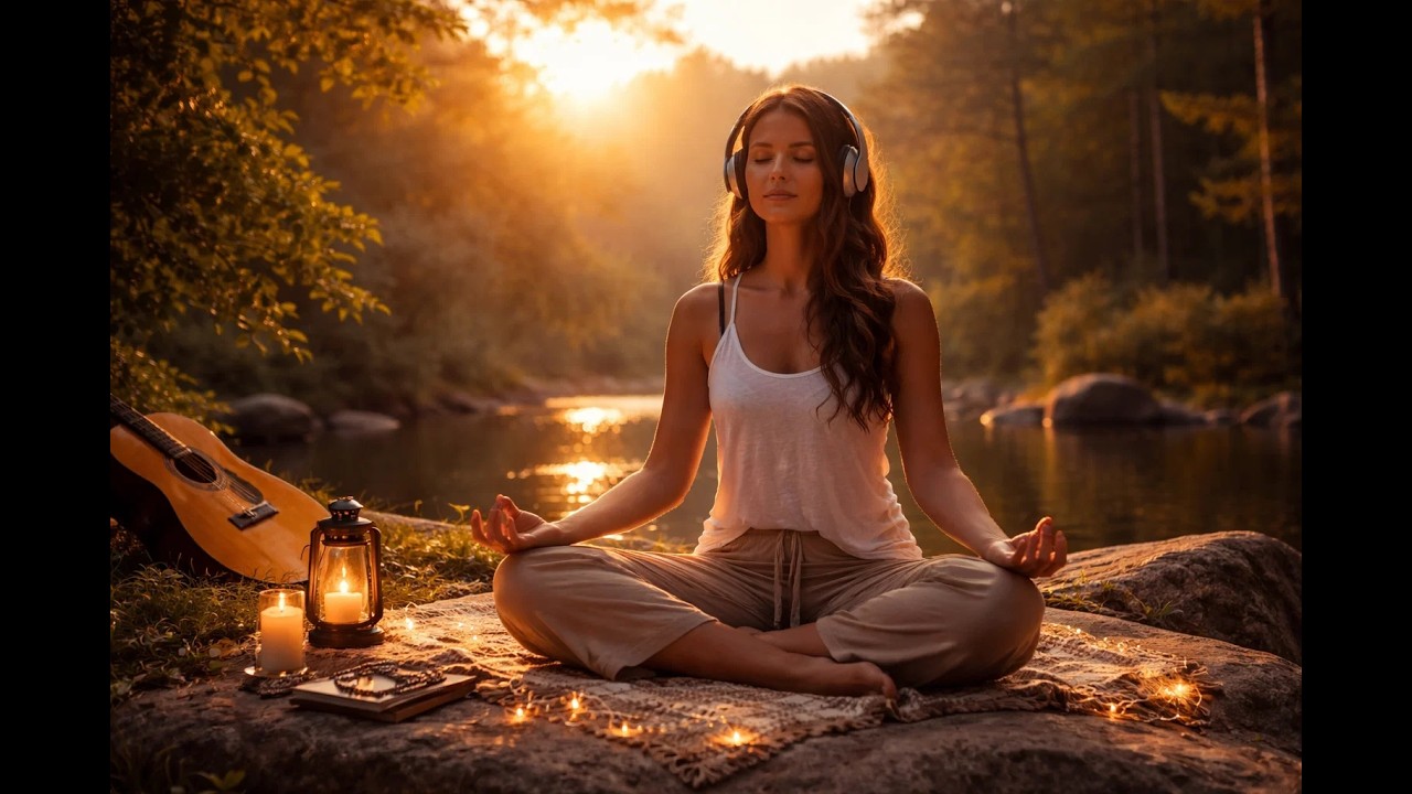 Deep Sleep Meditation Music 🌙 Calm Piano & Ambient Soundscapes (1 Hour Relaxation)