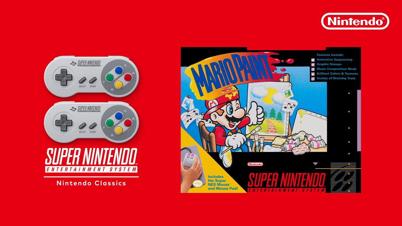 🎨 Mostra il tuo lato artistico in Mario Paint con Nintendo Switch Online!