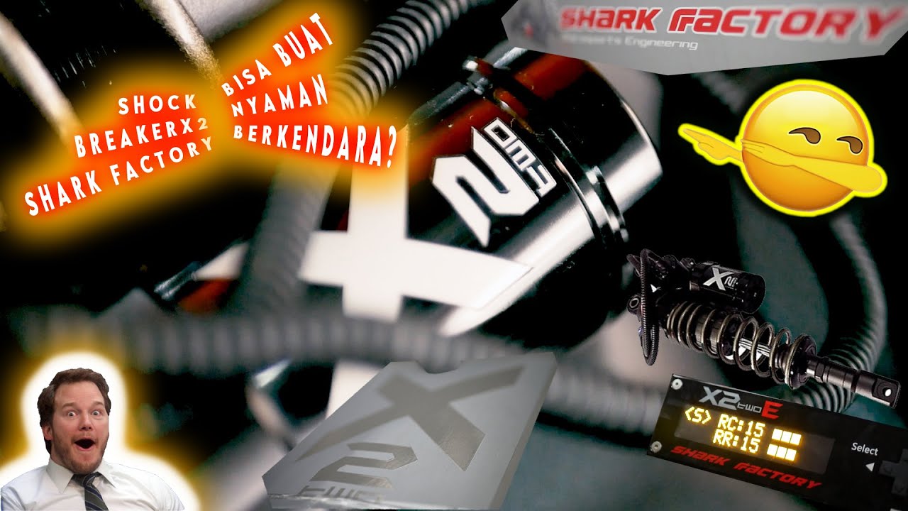 PROSES PEMASANGAN SHOCKBREAKER X2 SHARK FACTORY PADA YAMAHA XMAX