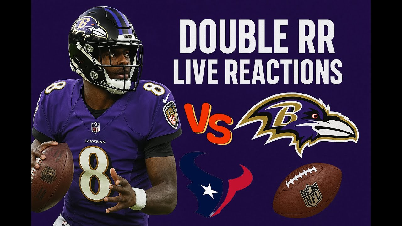 Baltimore Ravens vs Houston Texans : Week 5 Live Game Day Reaction & Analysis!