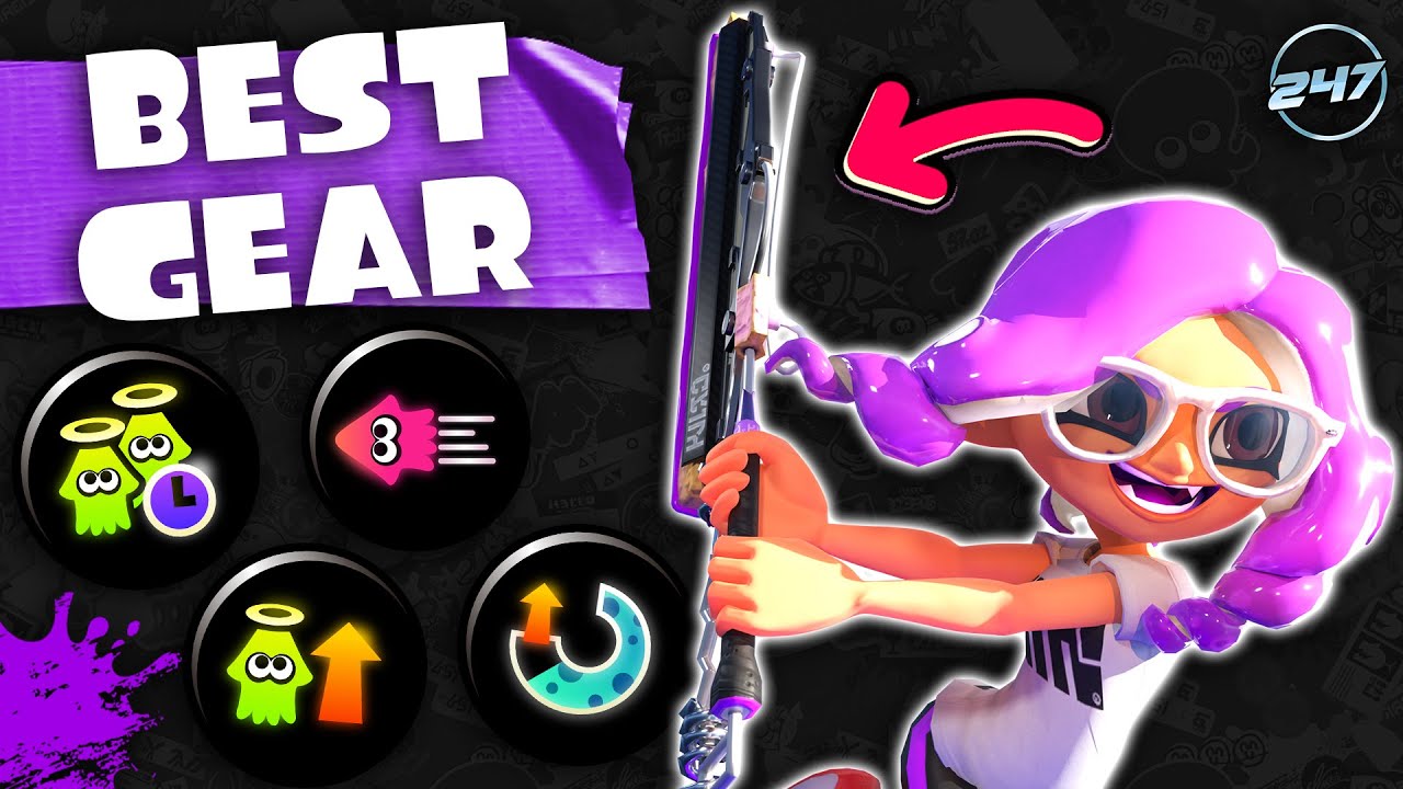 The BEST GEAR for Splatana Wiper + Deco | Splatoon 3