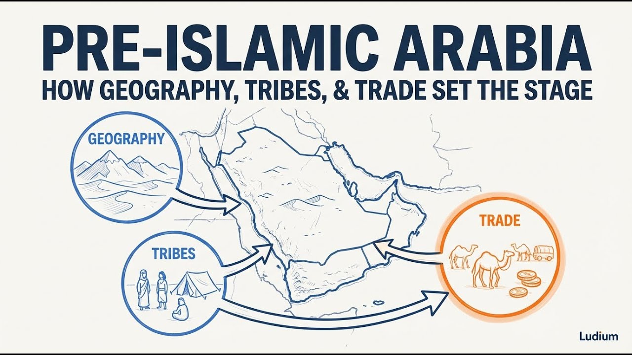Pre-Islamic Arabia: How Geography, Tribes, and Trade Set the Stage