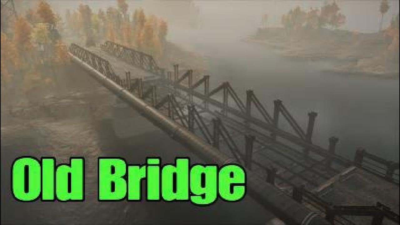 SnowRunner Old Bridge Don Russian Federation Factory Grounds