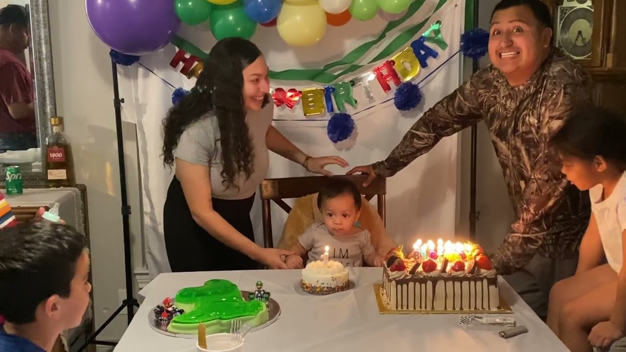 Roman’s first birthday 