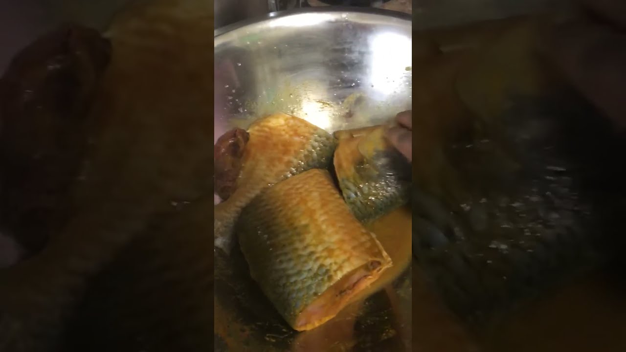 How to cook fish steam. (ငါးသေလာက္ေပါင္း) part one.