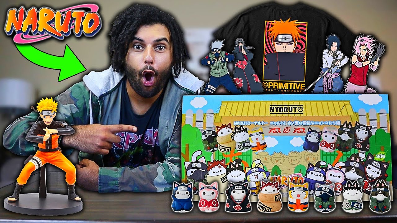 Buying RARE NARUTO PRODUCTS!! ONLY IN JAPAN!! *Nyaruto Cats Of Konoha*