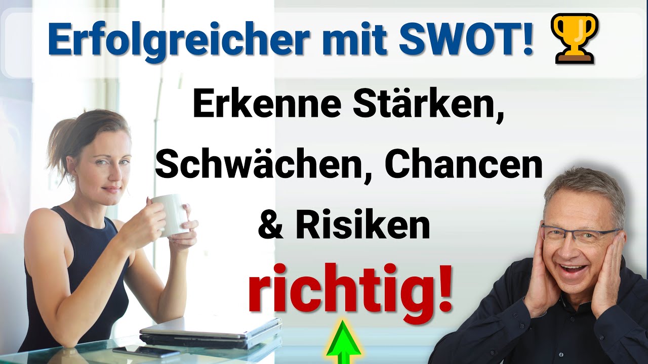 SWOT-Analyse Schritt für Schritt - Dein Weg zum Projekterfolg! ➡️ SWOT-Methode am Beispiel erklärt