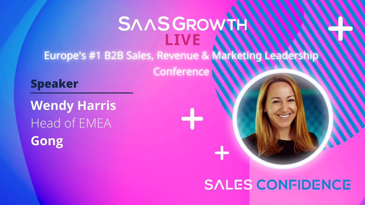 SG22 | Wendy Harris @Gongio  - 5 Levers to Improve Revenue Performance & Predictability