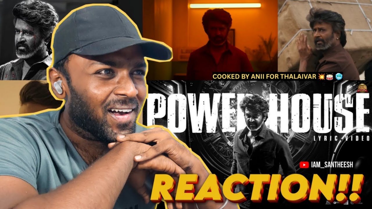 Coolie - Powerhouse Lyrical Video | REACTION!! | Superstar Rajinikanth | Anirudh | Lokesh Kanagaraj