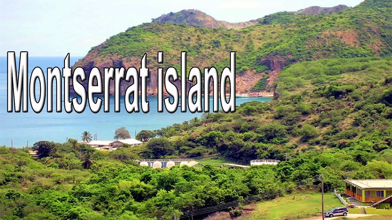 Touring In Montserrat island in the Caribbean Sea...