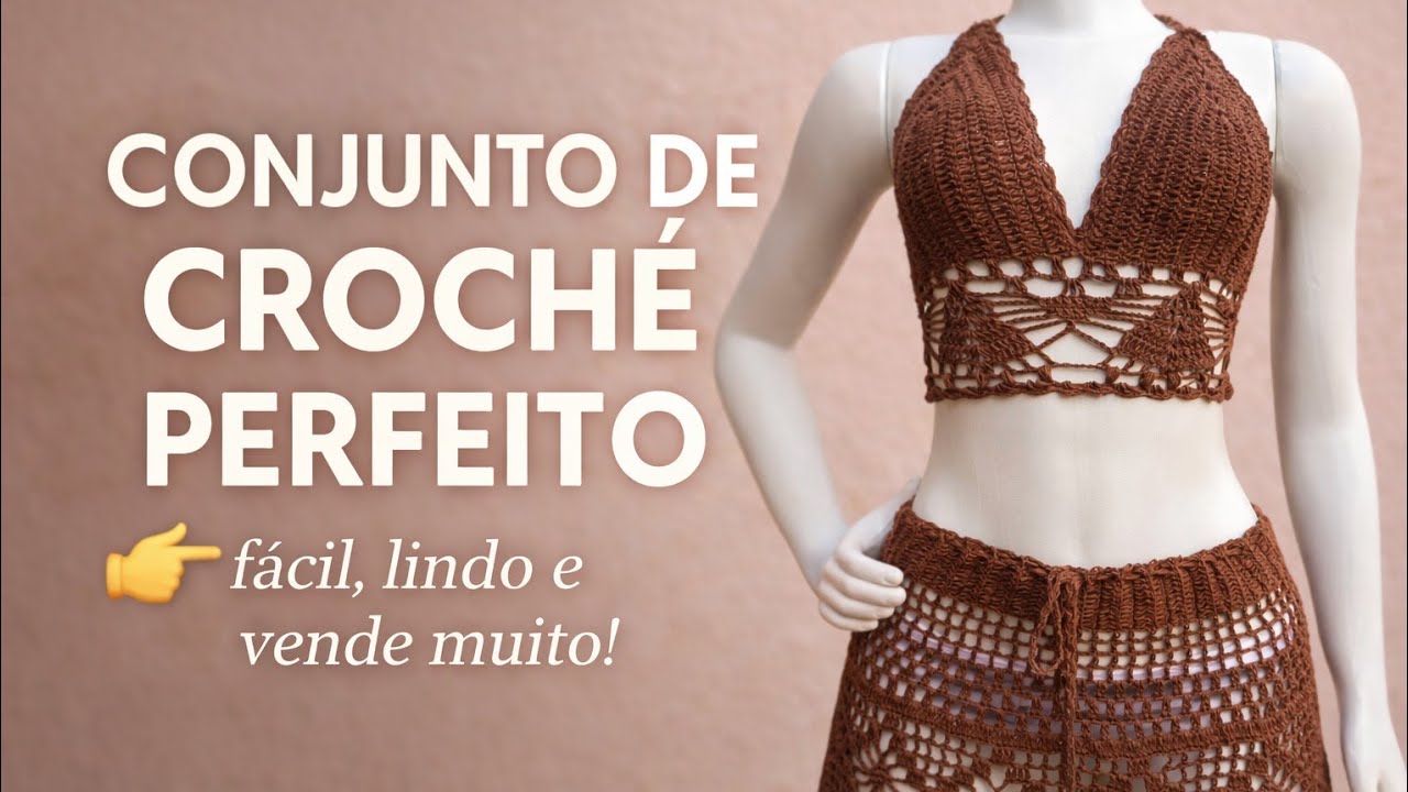 Saia Rihanna- Parte 1/2 #crochet #modaverao #crochefeminino