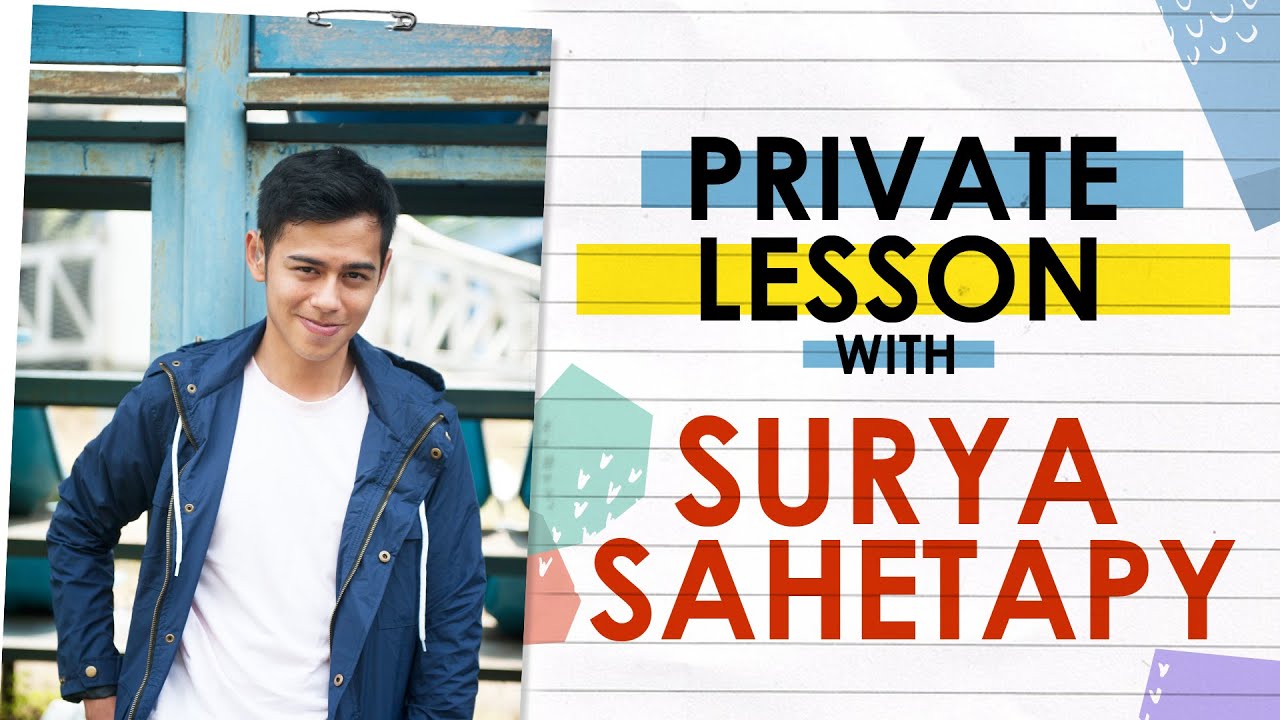PRIVATE LESSON IN SIGN LANGUAGE WITH SURYA SAHETAPY