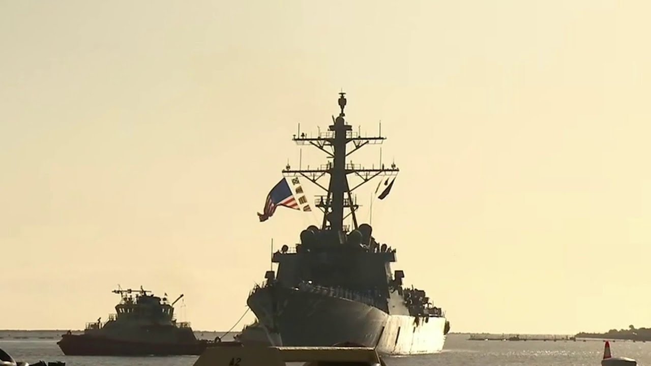 USS Donald Cook arrives with 200 sailors
