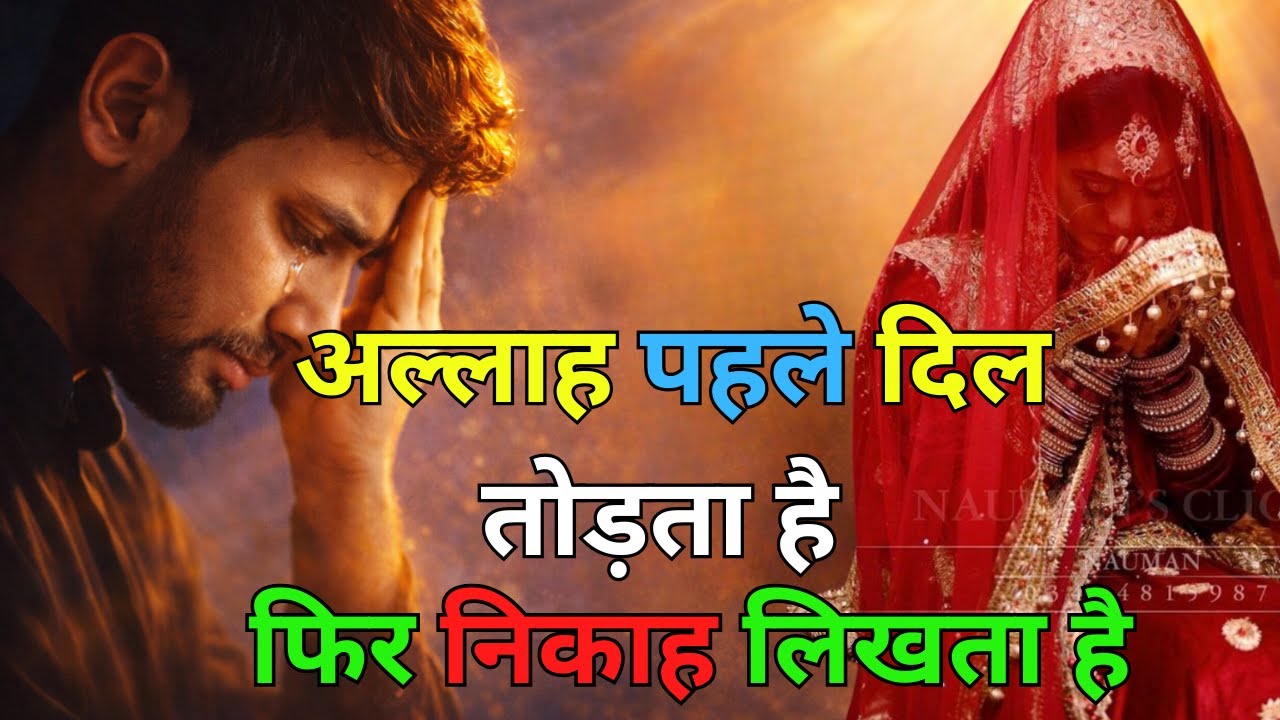 Allah Pehle Dil Todta Hai Phir Nikah Likhta Hai | Nikah Mein Der Ka Raaz | Islamic Motivation