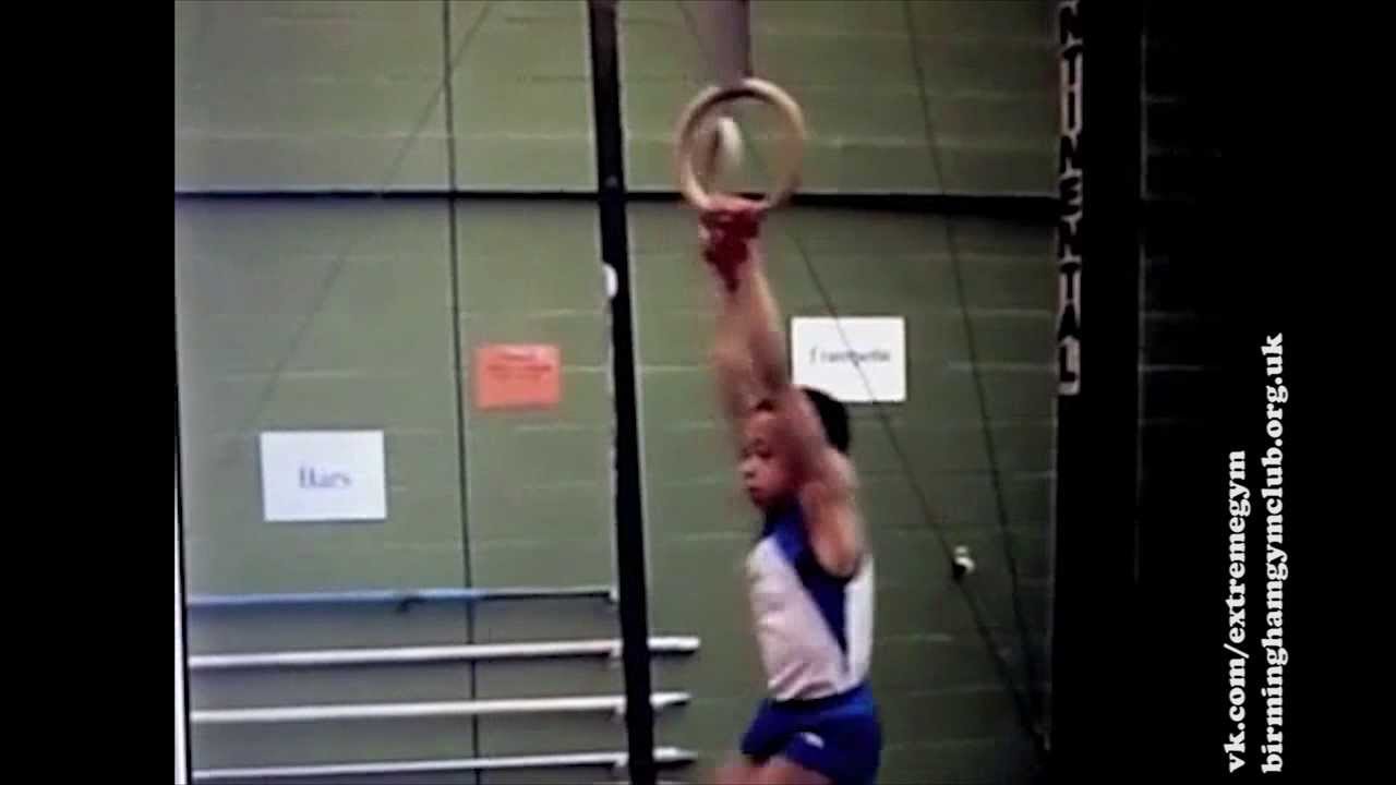 Махи на кольцах [Обучение различным элементам]
