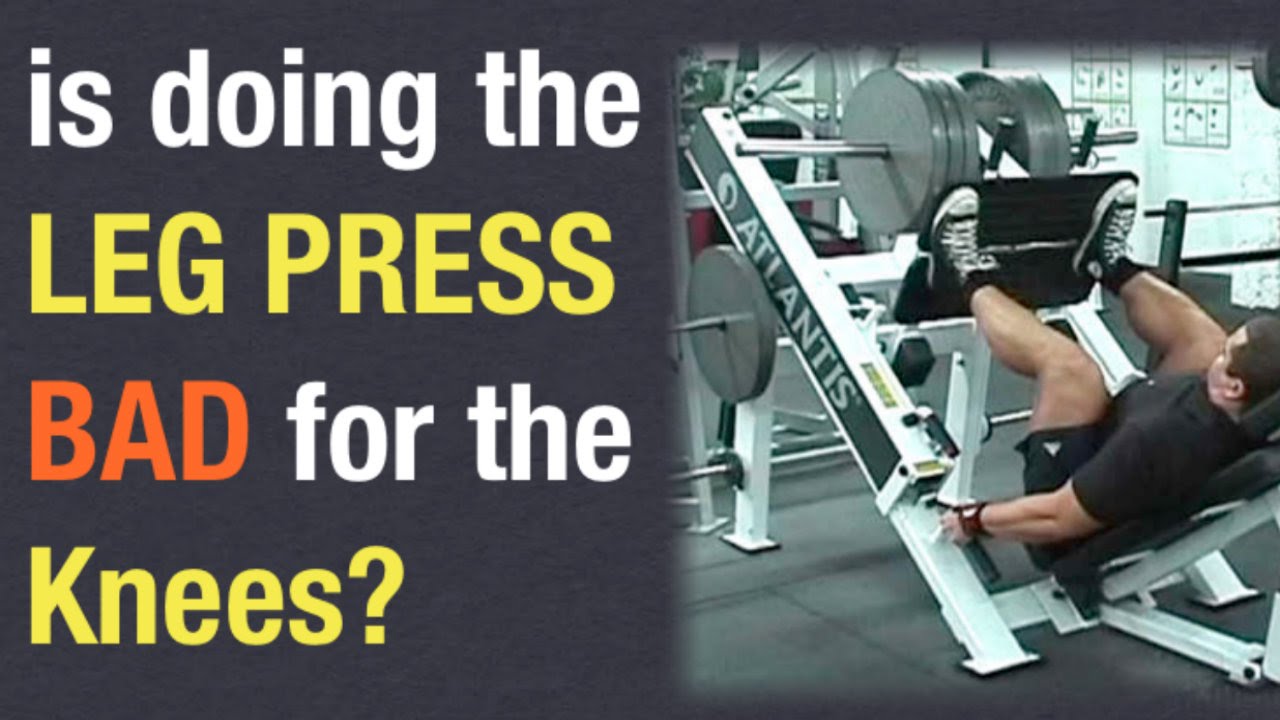 Is the Leg Press BAD for your KNEES? (the truth)