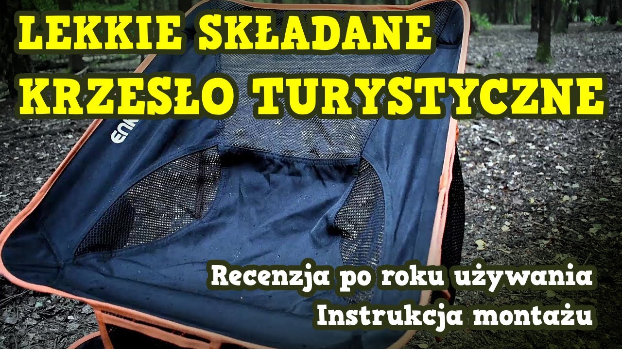 Krzesło turystyczne - recenzja, outdoor, turystyka, sprzęt turystyczny