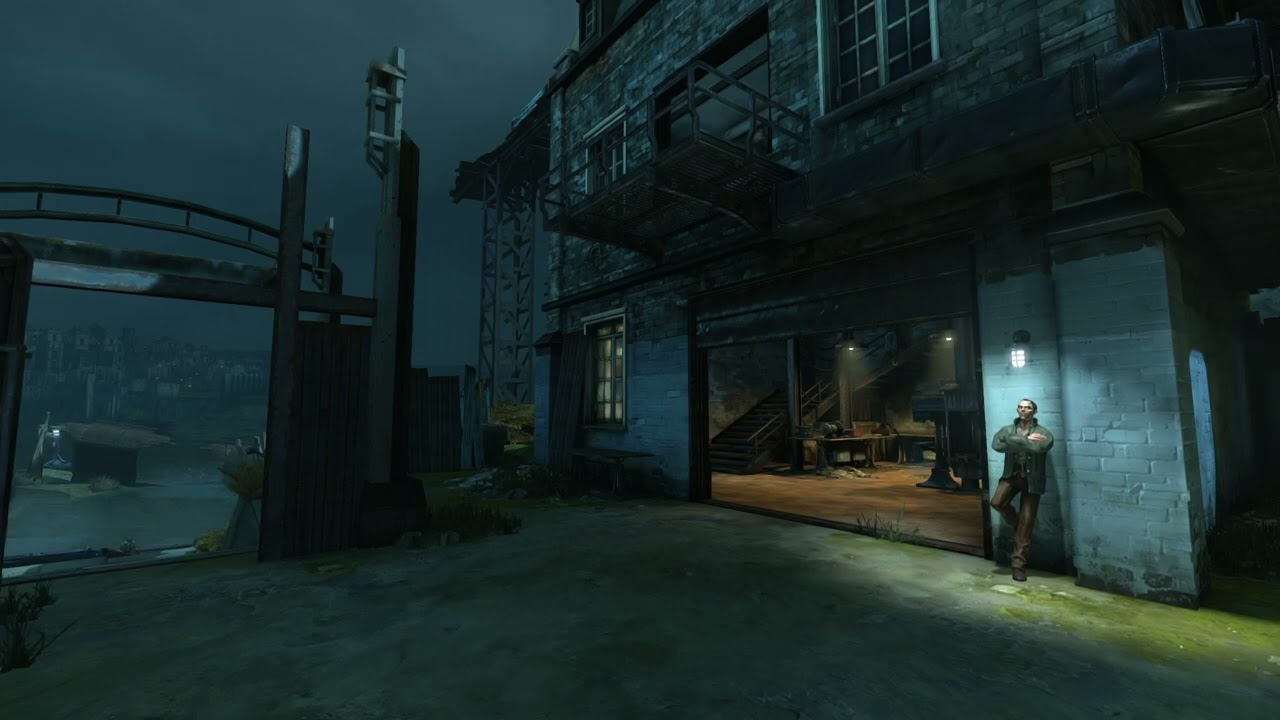 Dishonored Ambience | Piero's Workshop at Night | Ambient Music & Soundtrack| 1440p | ASMR