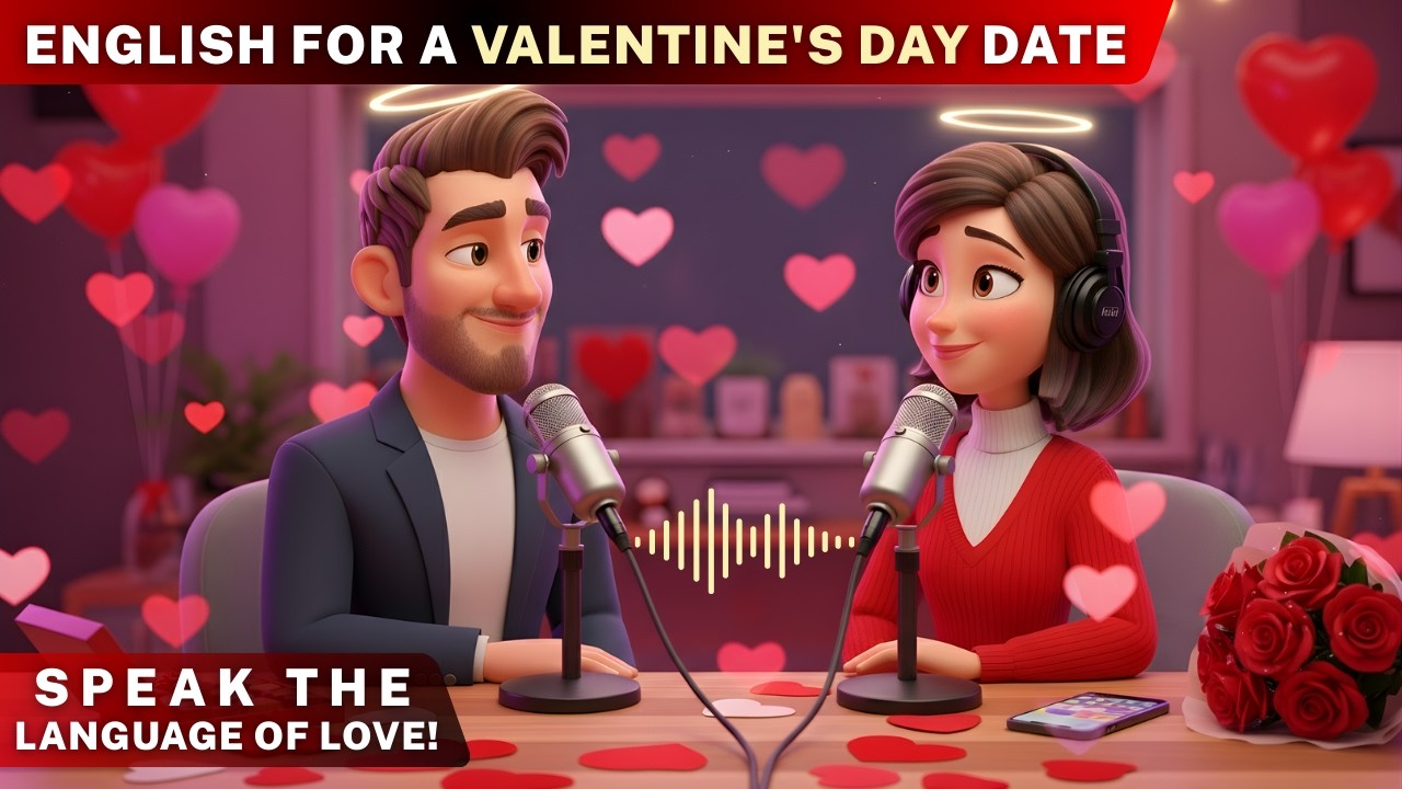 English for a Valentine's Day Date: Romantic Phrases and Conversation Practice