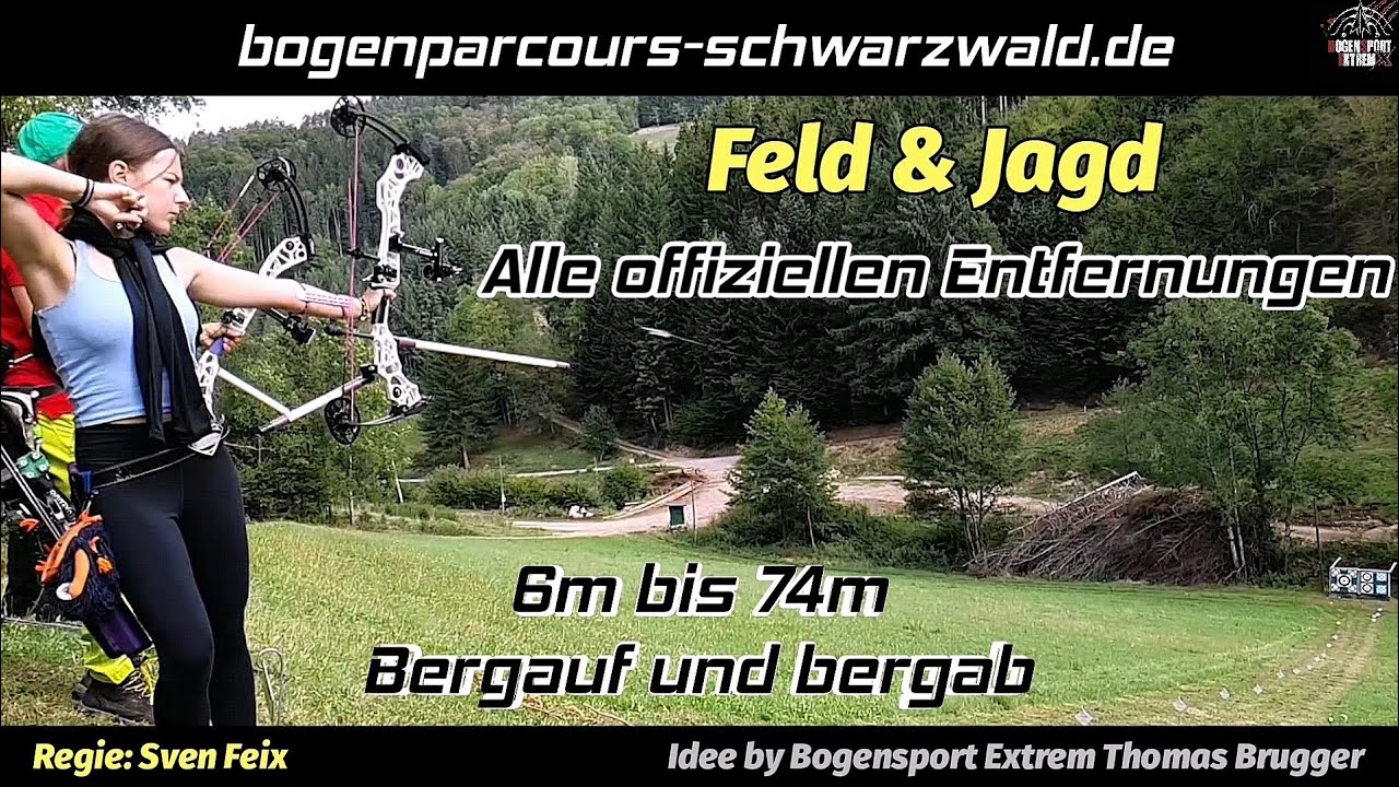 Feld & Jagd PERFEKTES Training. ALLE offiziellen Entfernungen. Tom Brugger Bogensport Extrem Archery