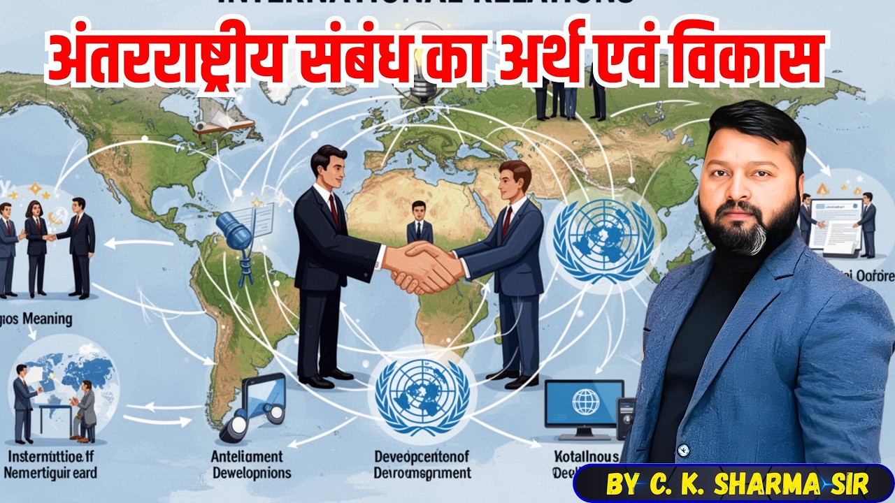 International Relations Explained | Meaning, Scope & Economic Development | BY CK Sir