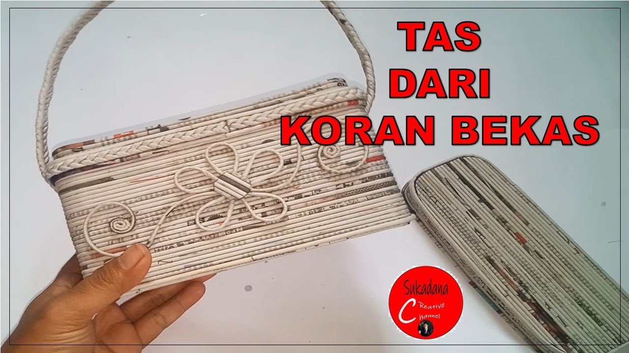 TAS DARI KORAN BEKAS.