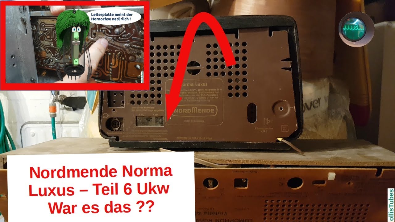 War es das jetzt mit dem Radio ? - Nordmende Norma Luxus Teil 6