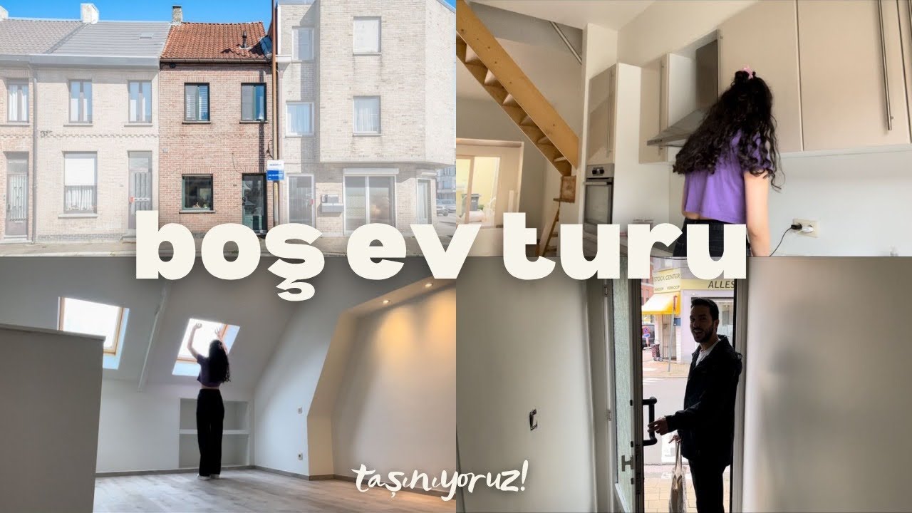 boş ev turu🏡 belçika’daki yeni evimiz🎀