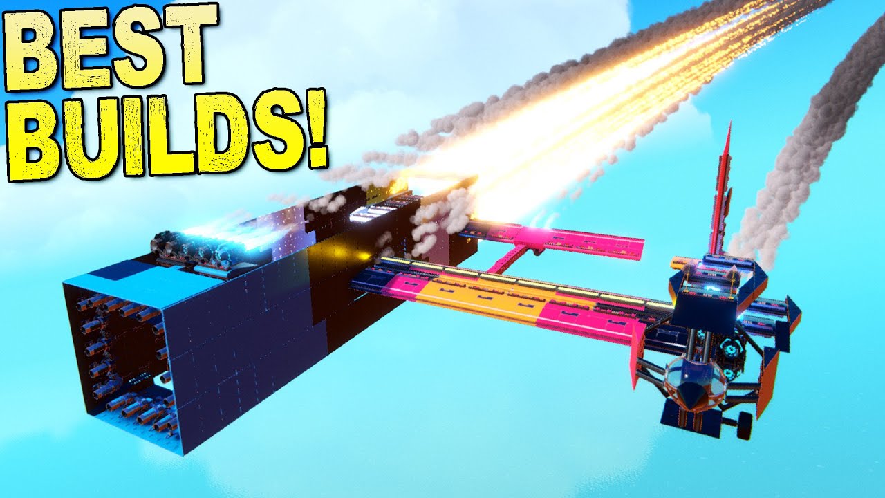 Asymmetrical Plane, Franken Vehicle, and MORE! [BEST CREATIONS] - Trailmakers Gameplay