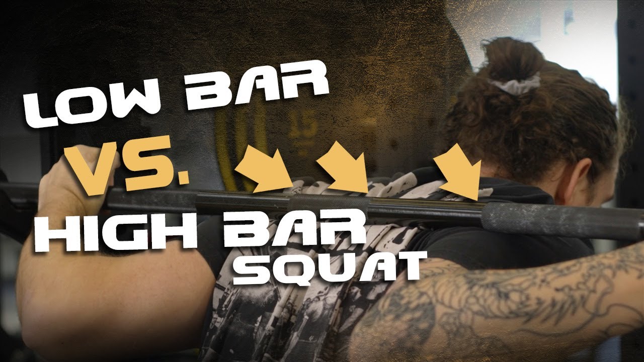 High Bar oder Low Bar Kniebeugen? Hole mehr aus deiner Kniebeuge!