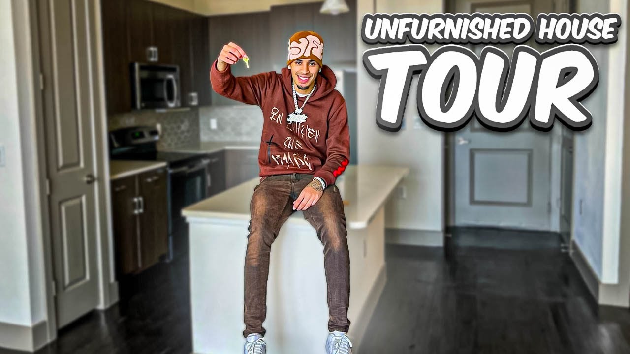 MY EMPTY UNFURNISHED LUXURY APARTMENT TOUR!