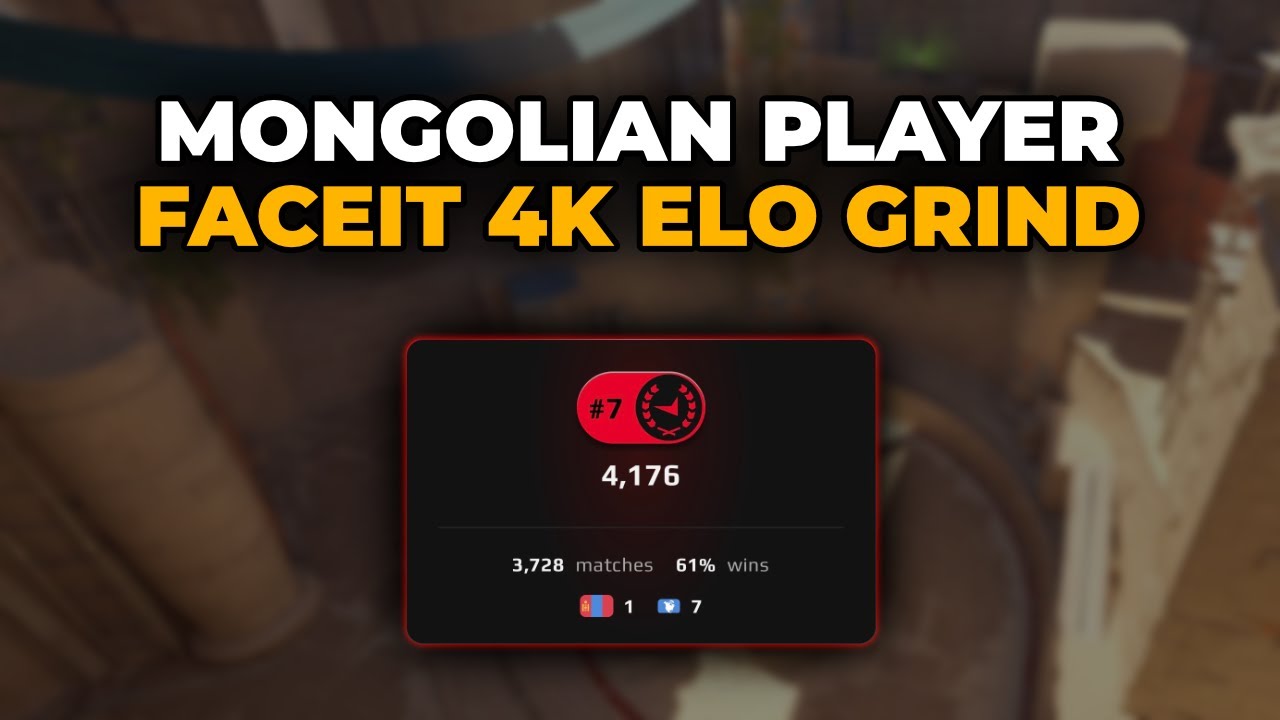 🔴4000 ELO NA FACEIT GRIND   [MN/ENG]