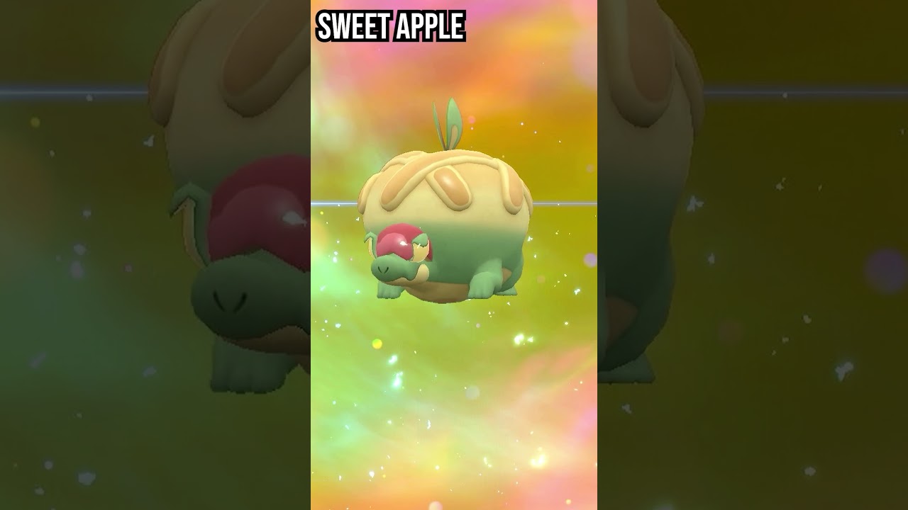 Applin | Flapple | Appletun | Dipplin | Hydrapple | Evolution in SV 