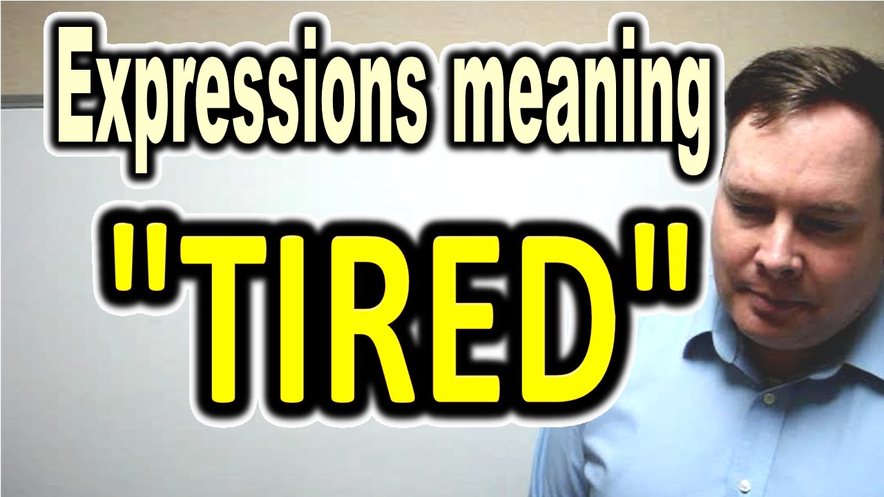 Various Expressions meaning 