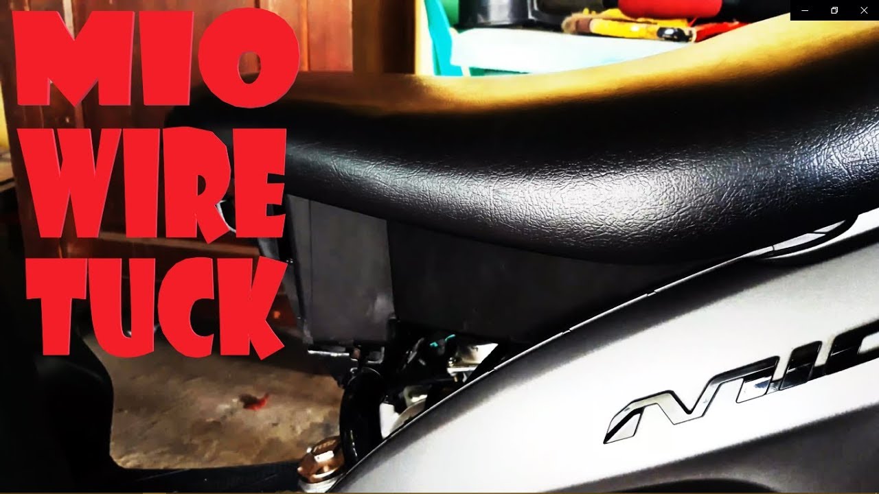 MIO WIRE TUCK | How To | Mio Motovlog