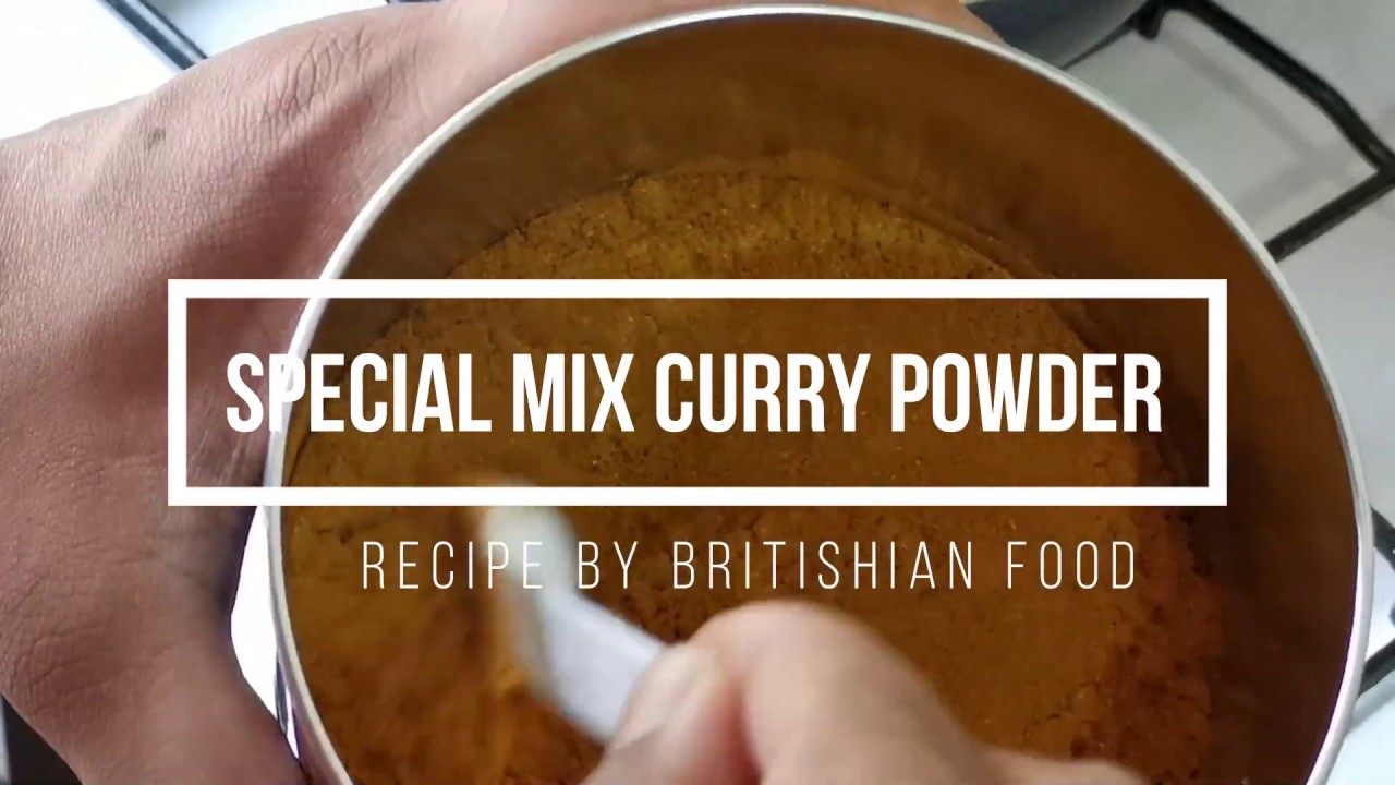 BRITISH INDIAN RESTAURANT CURRY POWDER RECIPE |