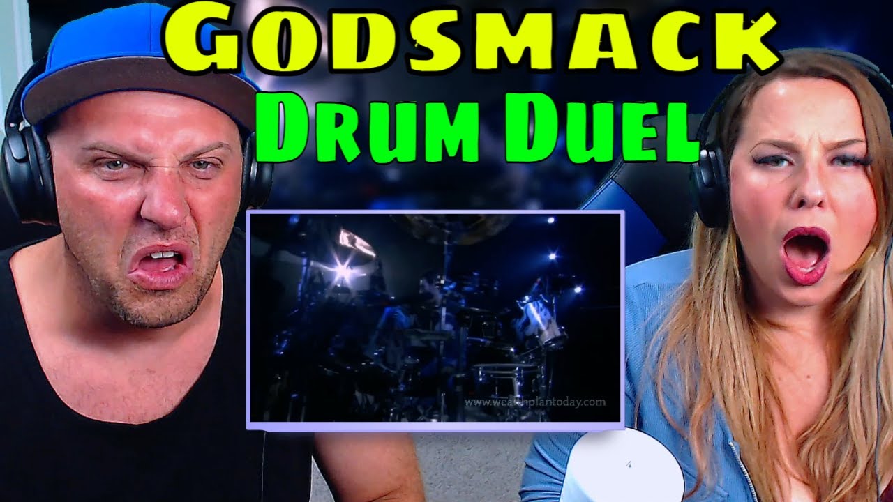 Reaction To Godsmack Drum Duel HD | THE WOLF HUNTERZ REACTIONS
