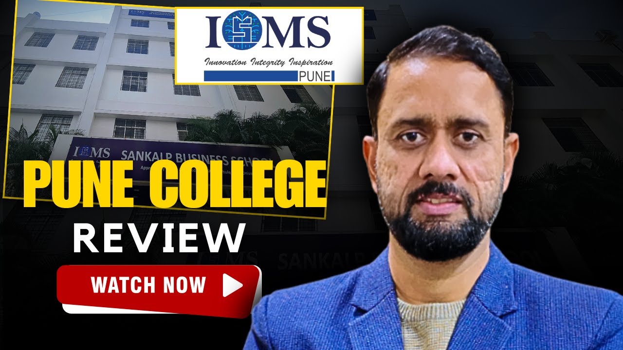 ISMS Pune PGDM Review 2026 | Fees, Placements & Approval Reality!